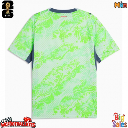 Switzerland Replica Away Stadium Shirt World Cup 2026 Short Sleeve